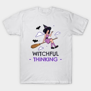 Witchful Thinking Halloween T-Shirt